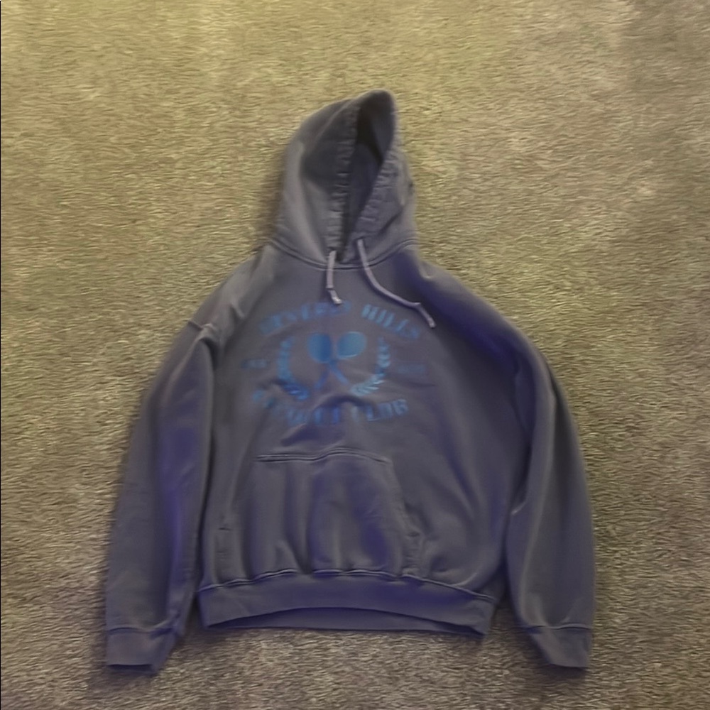 Men's Blue Hoodie
